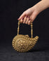 Paisley Metal Clutch