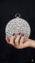 Round Studded Clutch