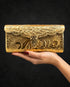 Rectangular Brass Clutch - Medium
