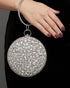 Round Studded Clutch