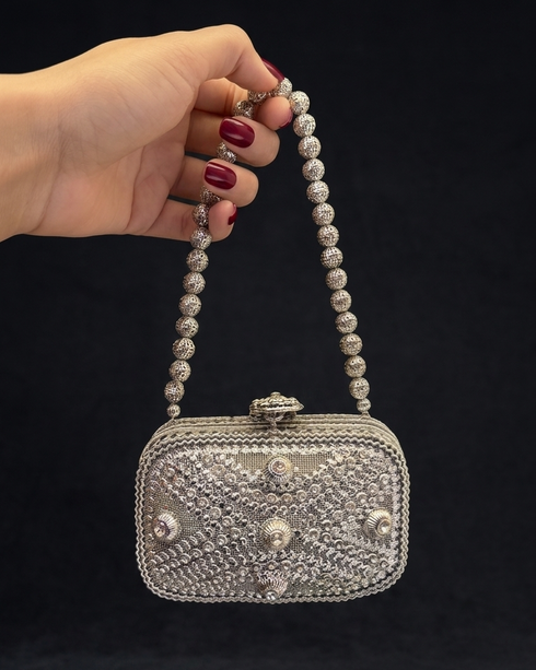 Rectangular Metal Clutch