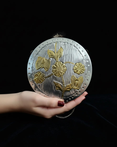 Brass Round Clutch