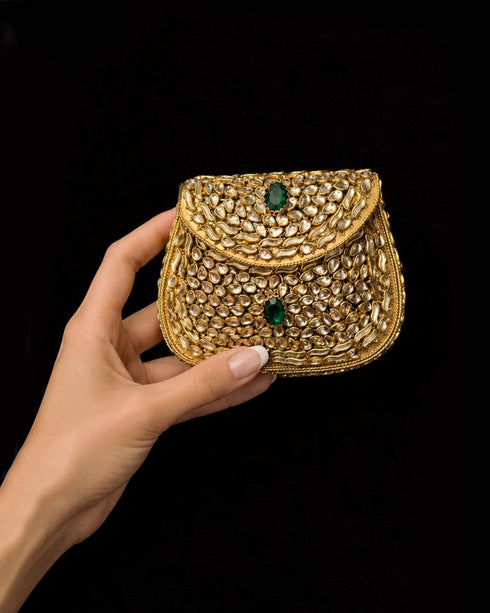 Kundan Clutch (Medium)