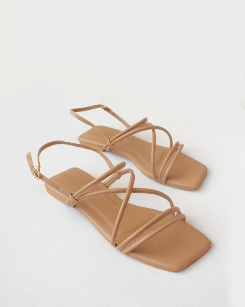 Nude Strappy Sandals