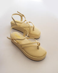Fawn Sandal Wedges with straps